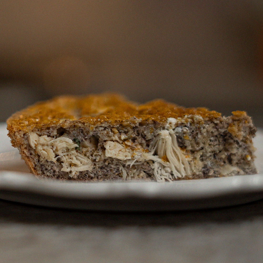 TORTA SALGADA RICA EM FIBRAS